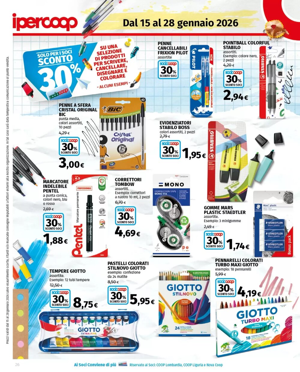 Volantino promozionale Ipercoop  valide dal 15/01/2026 - Pagina 26.