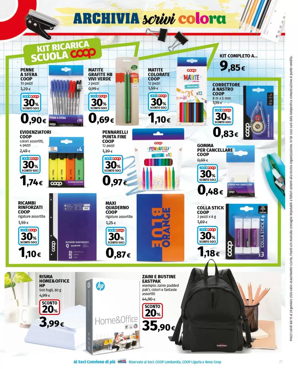 Volantino promozionale Ipercoop  valide dal 15/01/2026 - Pagina 27.