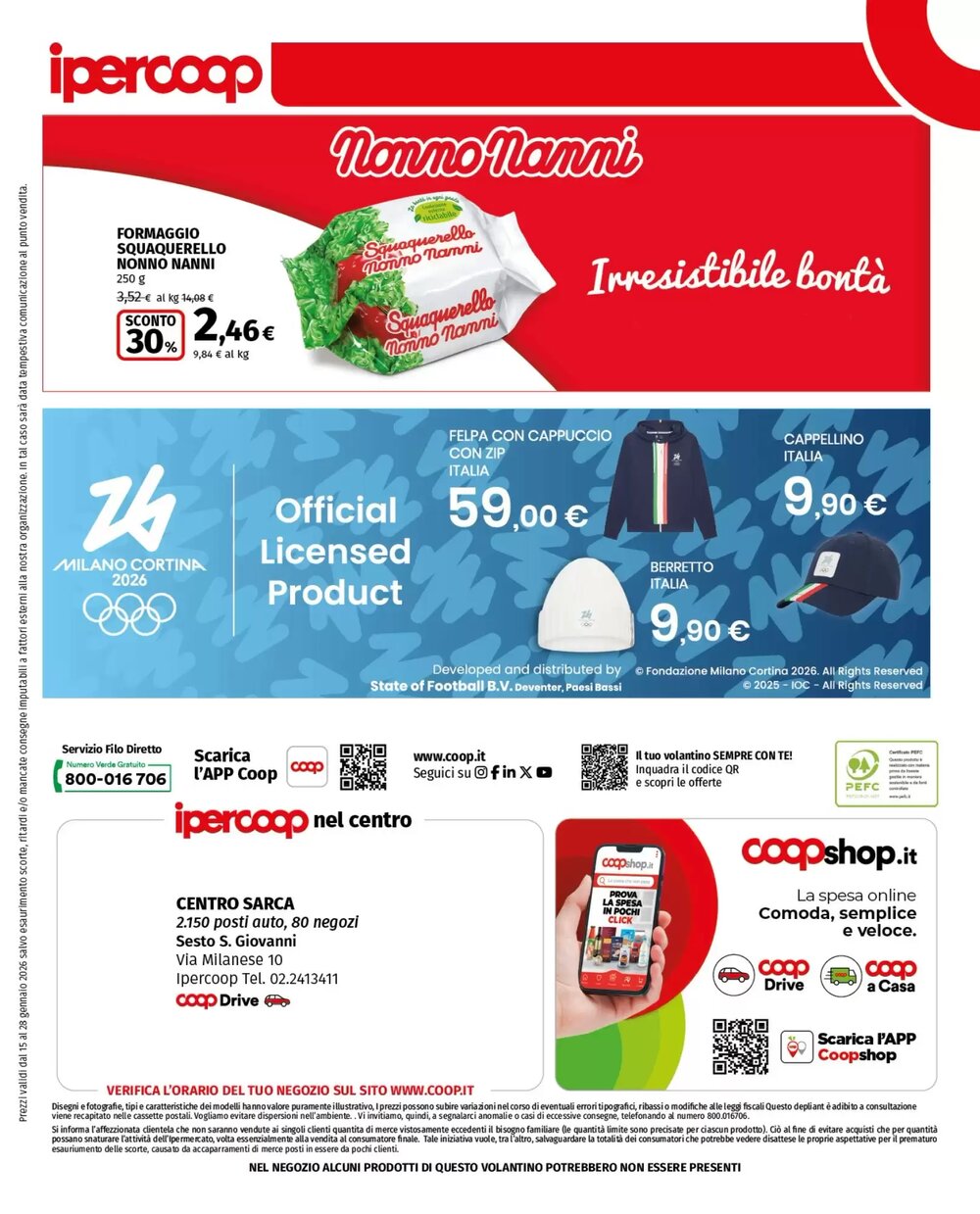 Volantino promozionale Ipercoop  valide dal 15/01/2026 - Pagina 33.