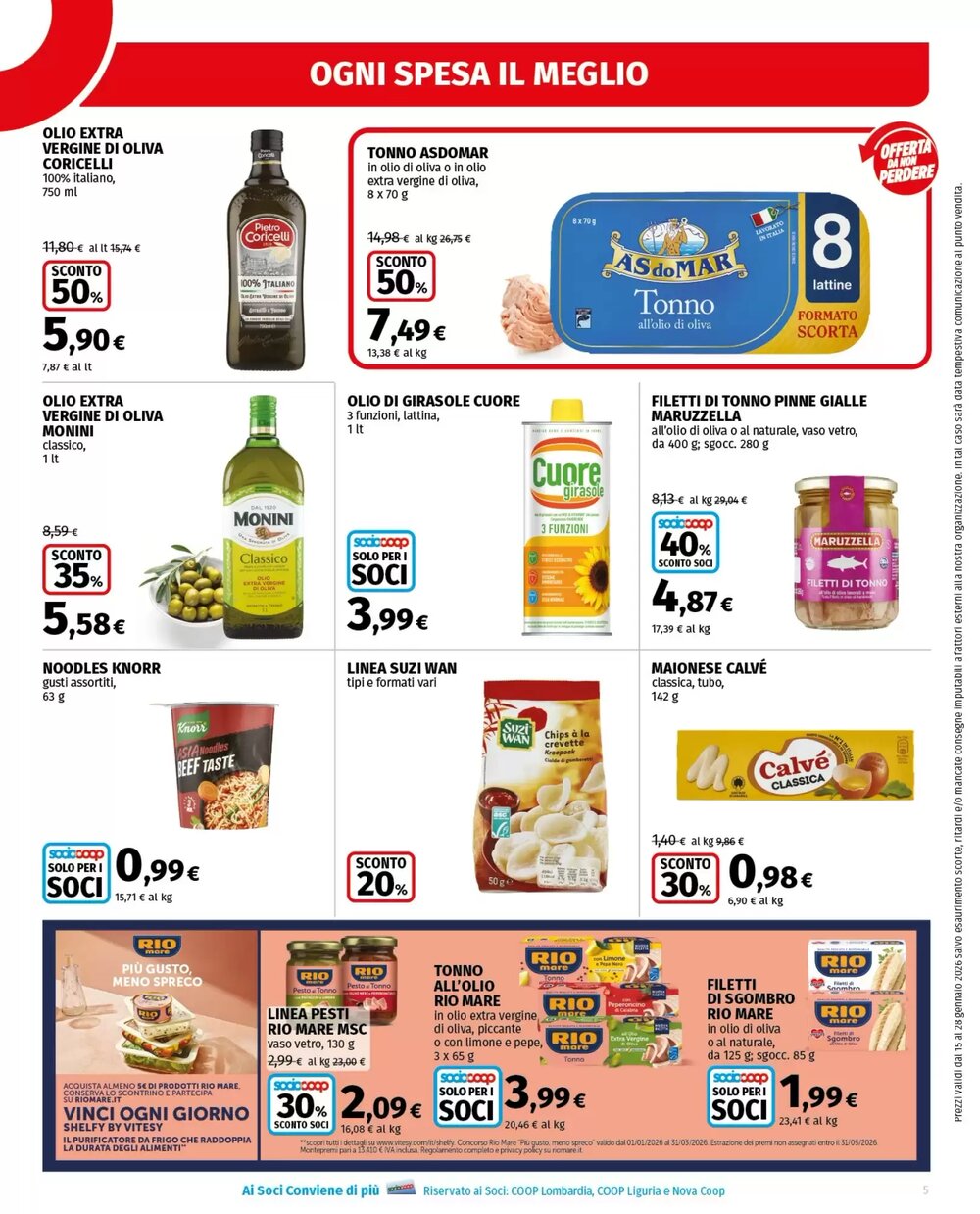 Volantino promozionale Ipercoop  valide dal 15/01/2026 - Pagina 5.