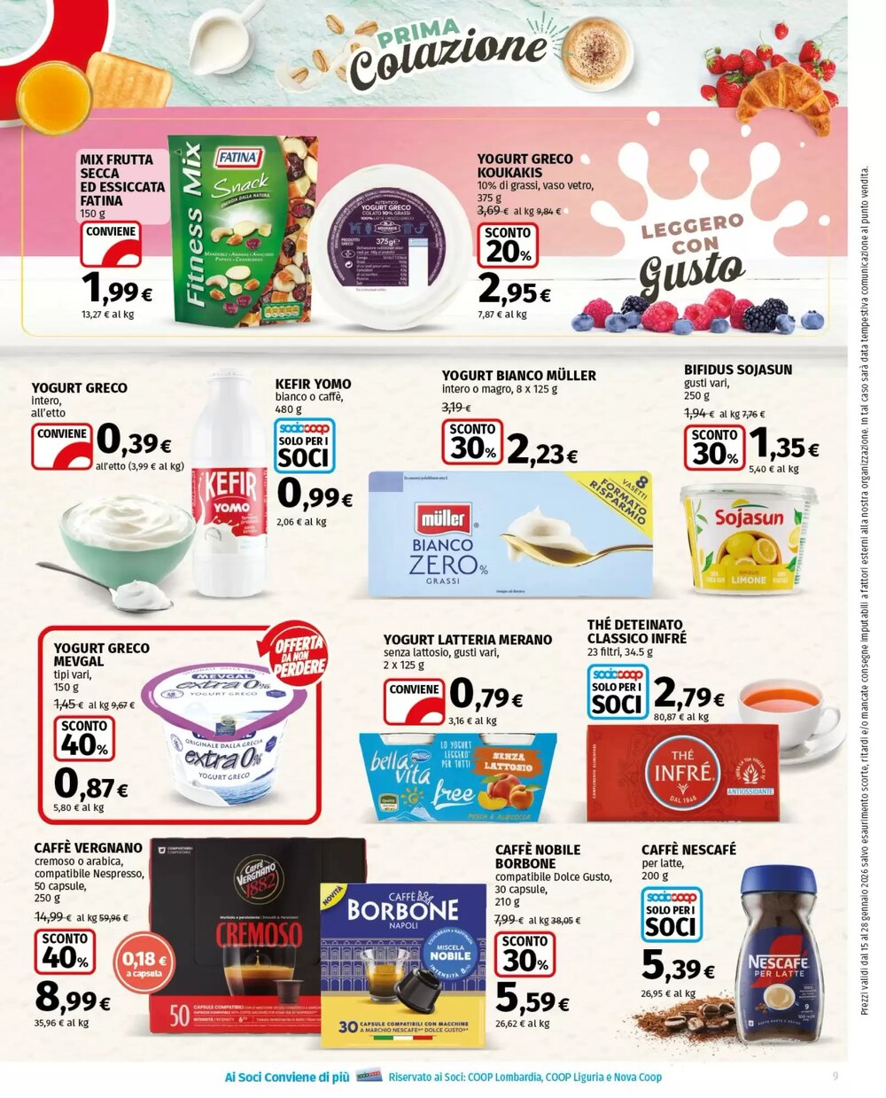 Volantino promozionale Ipercoop  valide dal 15/01/2026 - Pagina 9.