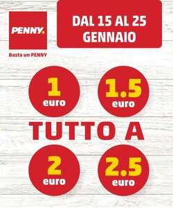 Volantino promozionale PENNY  valide dal 15/01/2026