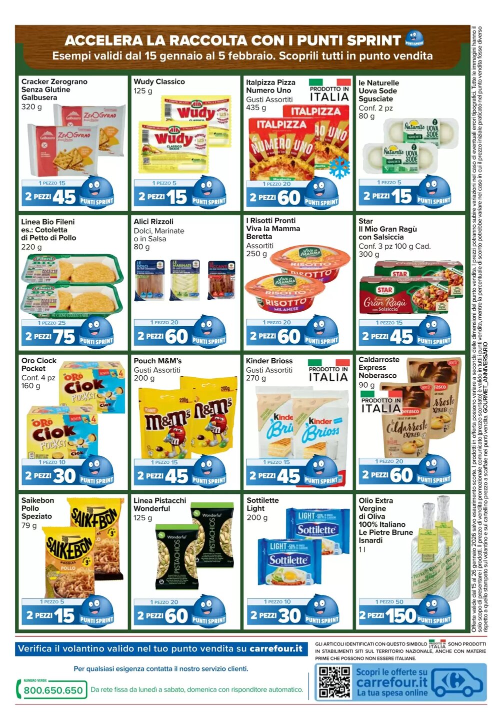Volantino promozionale Carrefour Market  valide dal 15/01/2026 - Pagina 12.