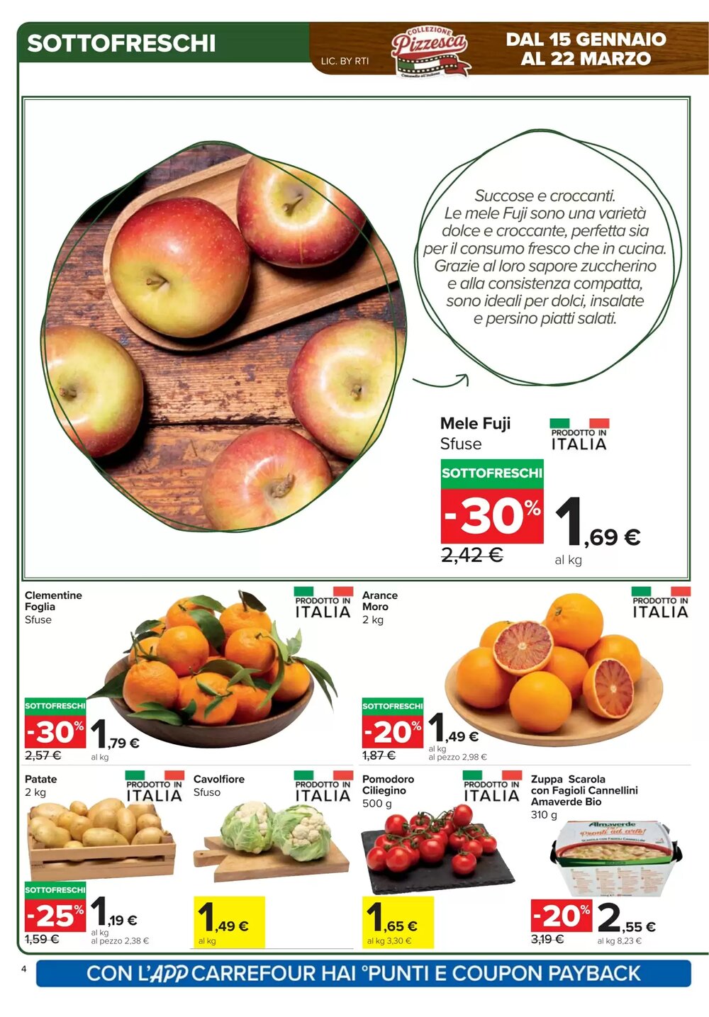 Volantino promozionale Carrefour Market  valide dal 15/01/2026 - Pagina 4.