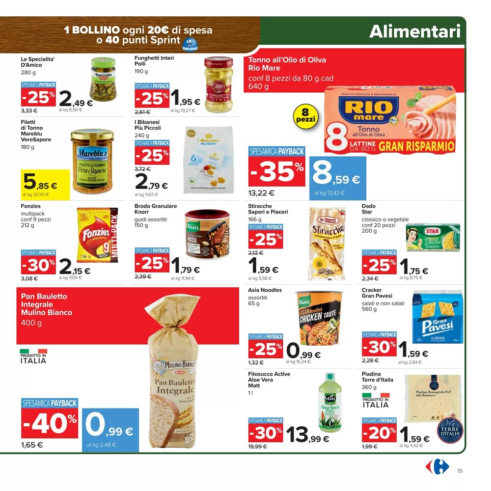 Volantino promozionale Carrefour  valide dal 15/01/2026 - Pagina 15.