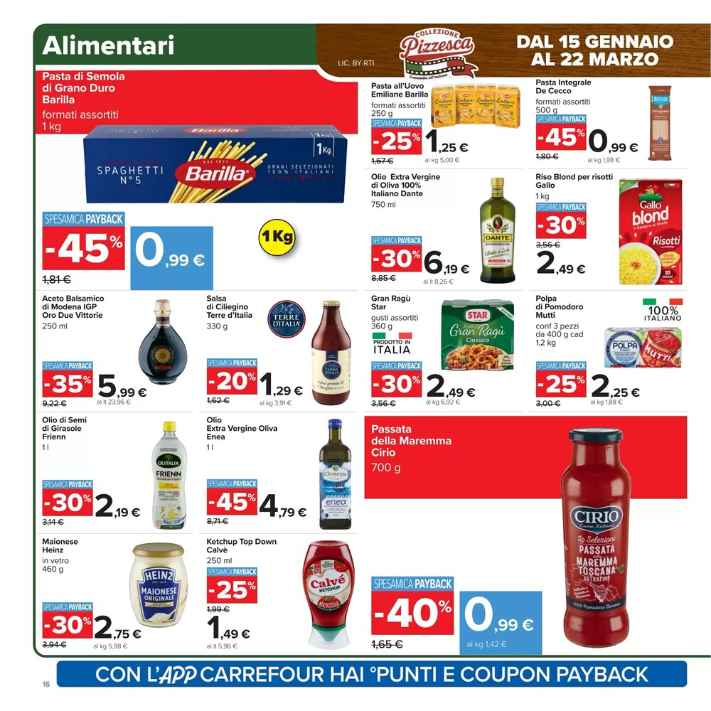 Volantino promozionale Carrefour  valide dal 15/01/2026 - Pagina 16.
