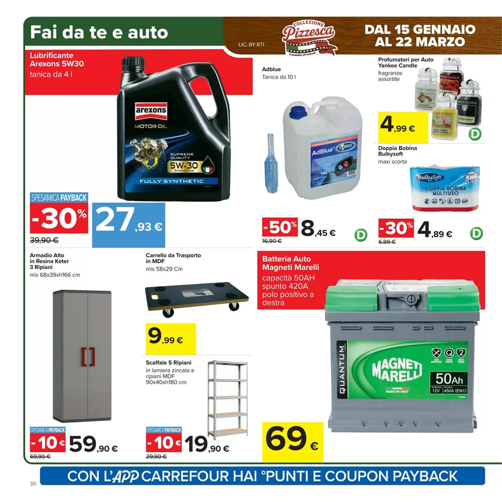 Volantino promozionale Carrefour  valide dal 15/01/2026 - Pagina 30.