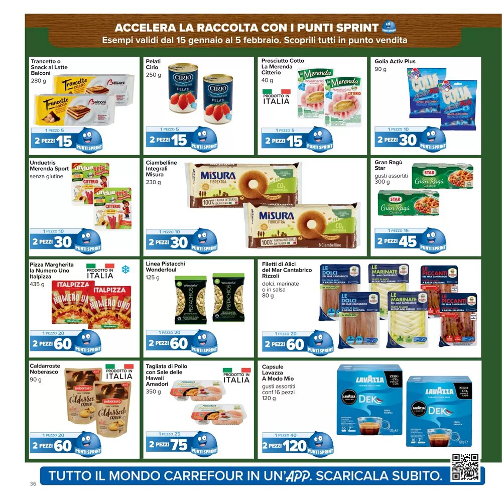 Volantino promozionale Carrefour  valide dal 15/01/2026 - Pagina 36.