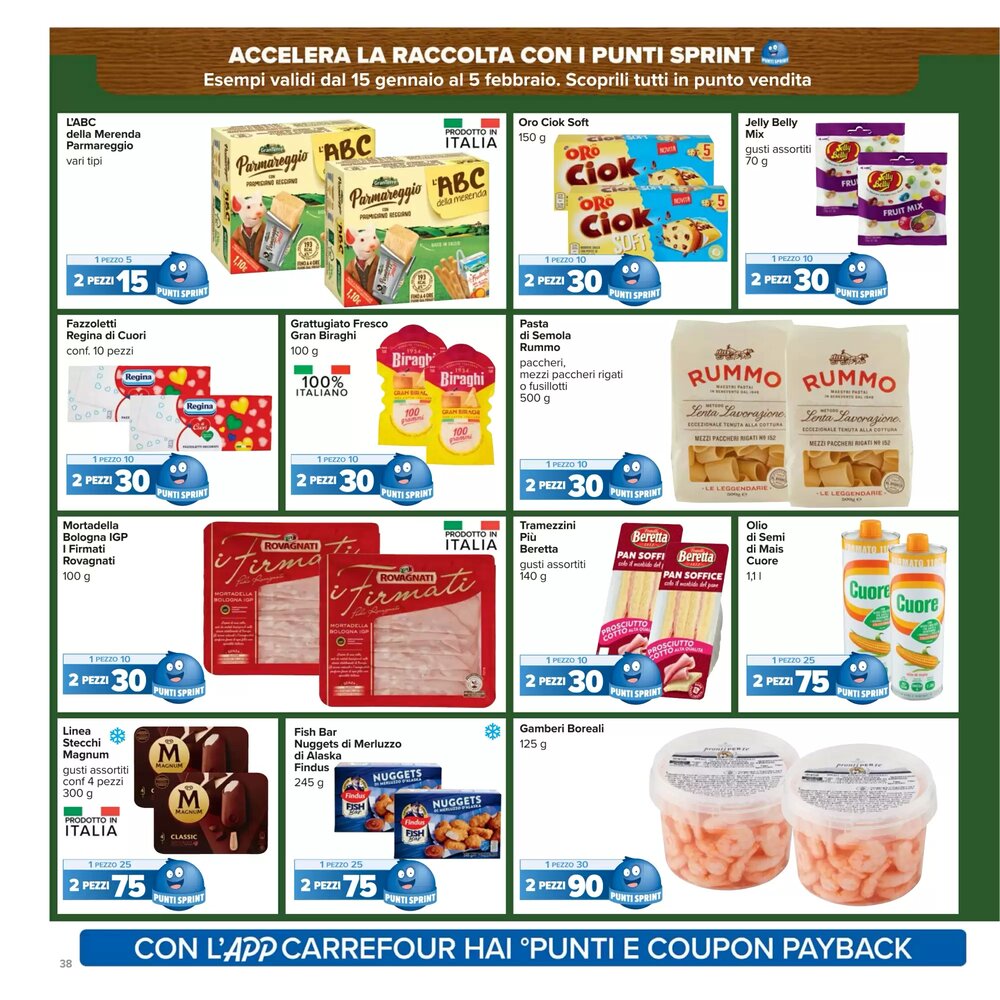 Volantino promozionale Carrefour  valide dal 15/01/2026 - Pagina 38.