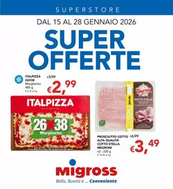 Volantino promozionale Migross Superstore  valide dal 15/01/2026