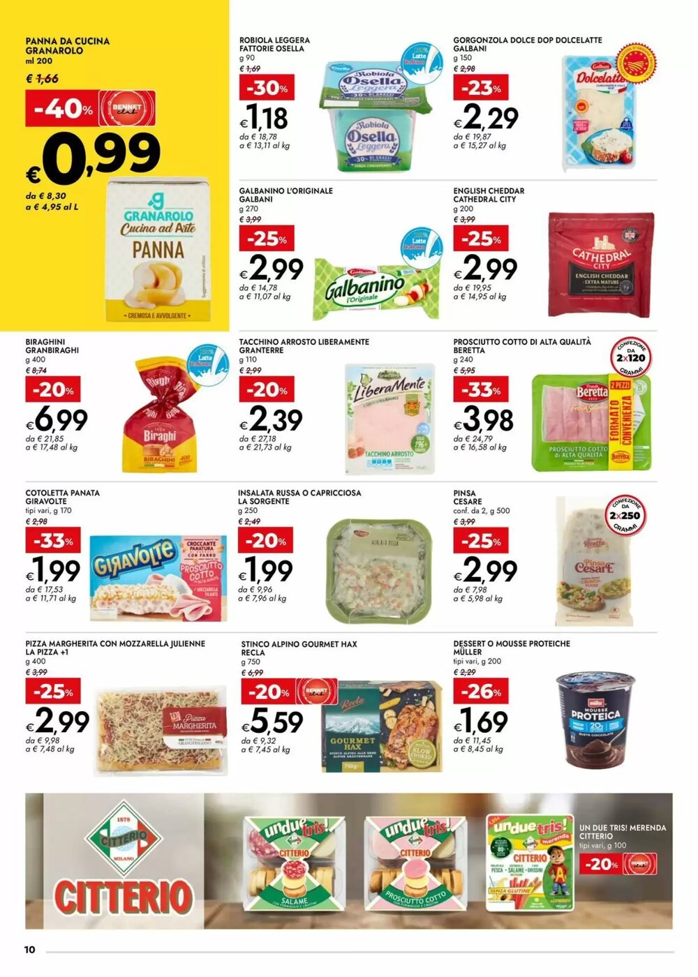 Volantino promozionale Bennet  valide dal 15/01/2026 - Pagina 10.