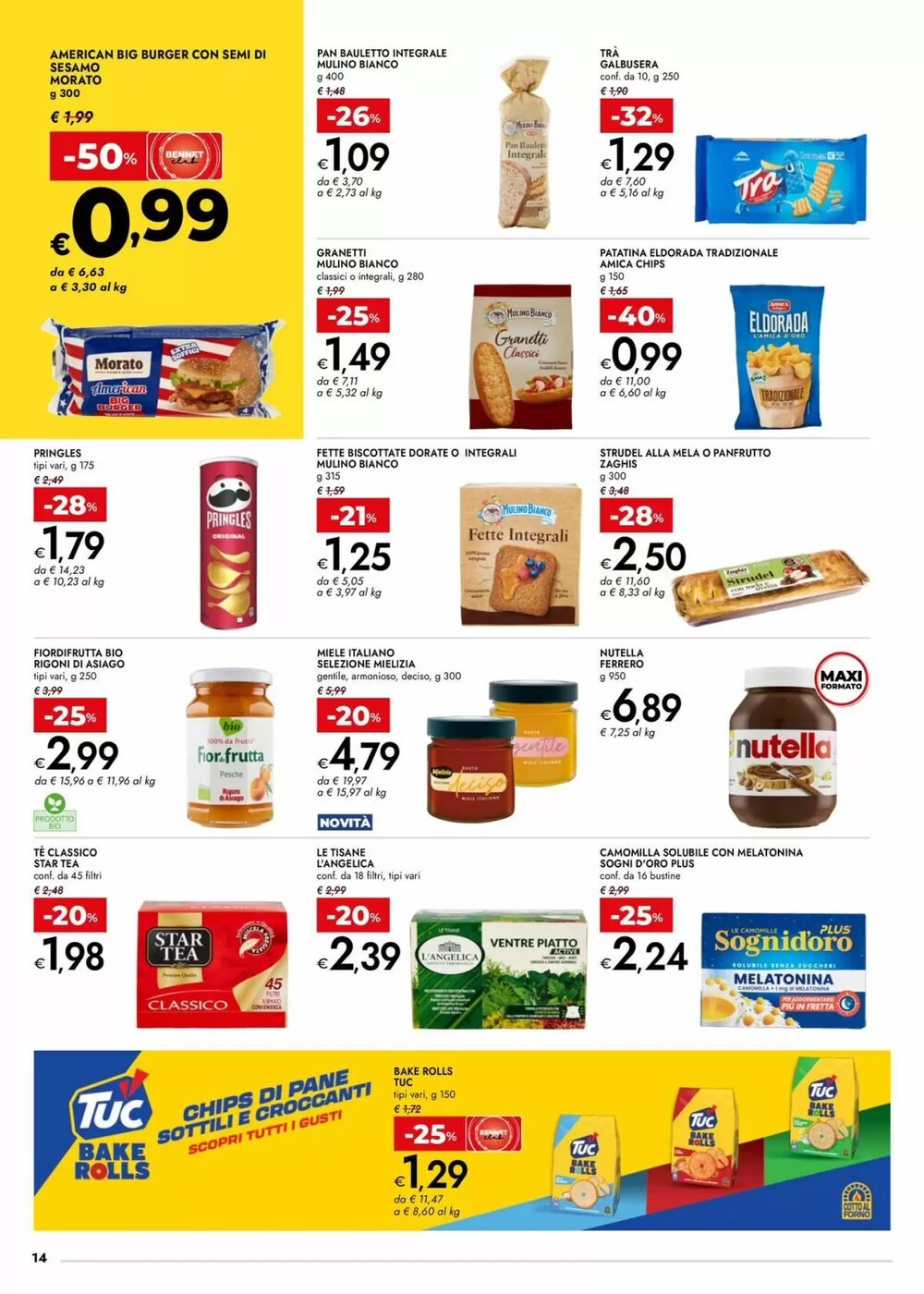 Volantino promozionale Bennet  valide dal 15/01/2026 - Pagina 14.