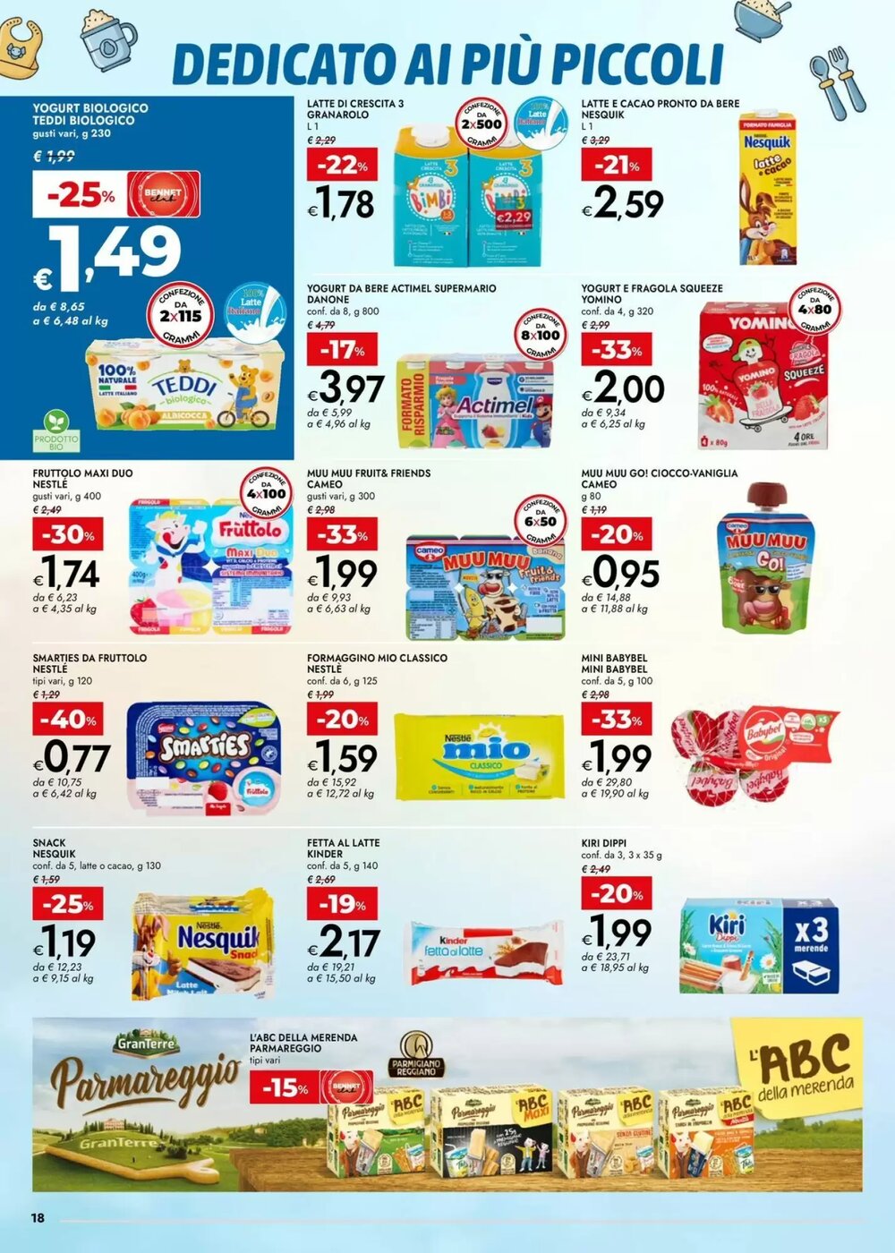 Volantino promozionale Bennet  valide dal 15/01/2026 - Pagina 18.