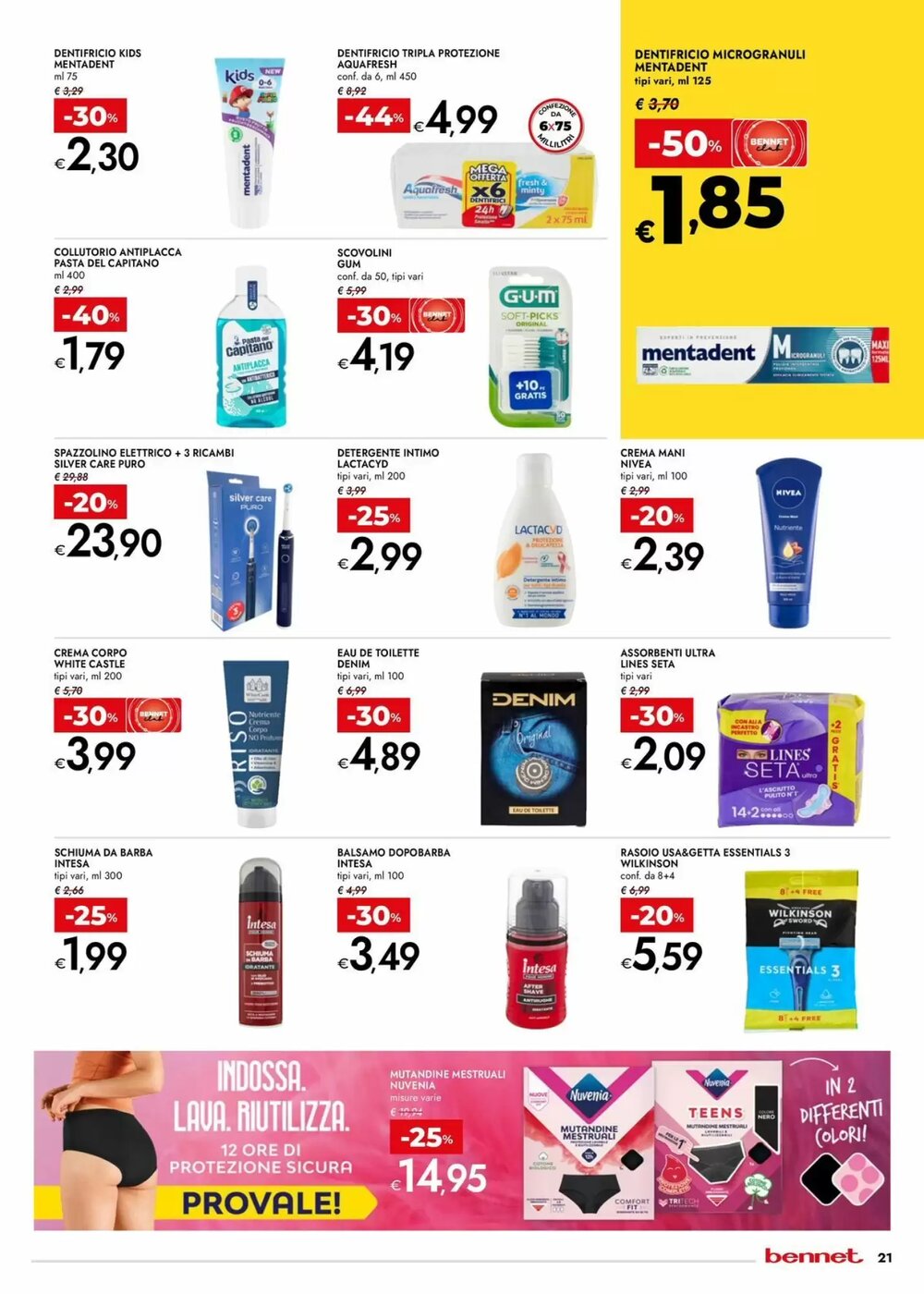 Volantino promozionale Bennet  valide dal 15/01/2026 - Pagina 21.