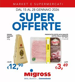 Volantino promozionale Migross Supermercati e Market  valide dal 15/01/2026 - Pagina 1.