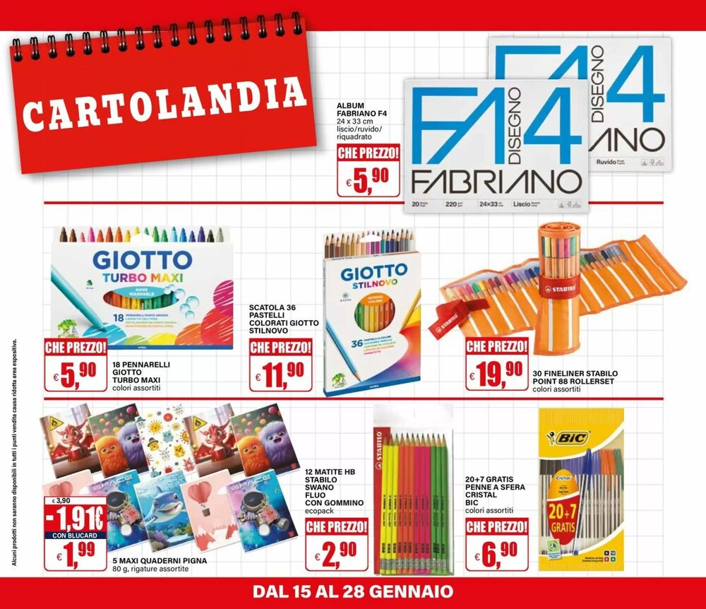 Volantino promozionale Il Gigante  valide dal 15/01/2026 - Pagina 42.