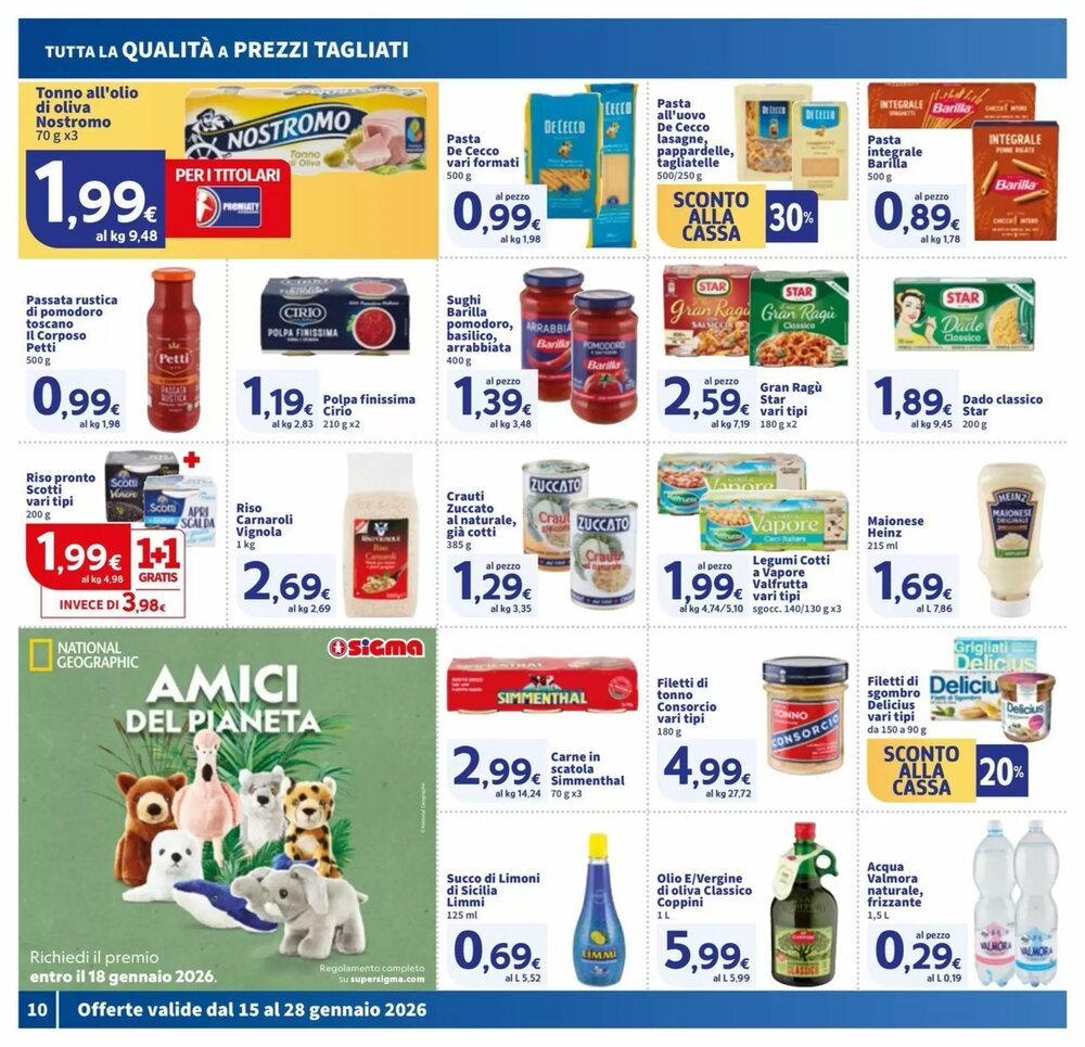 Volantino promozionale Sigma  valide dal 15/01/2026 - Pagina 10.