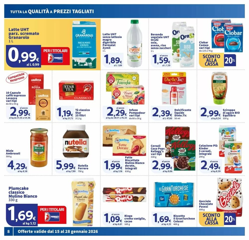 Volantino promozionale Sigma  valide dal 15/01/2026 - Pagina 8.