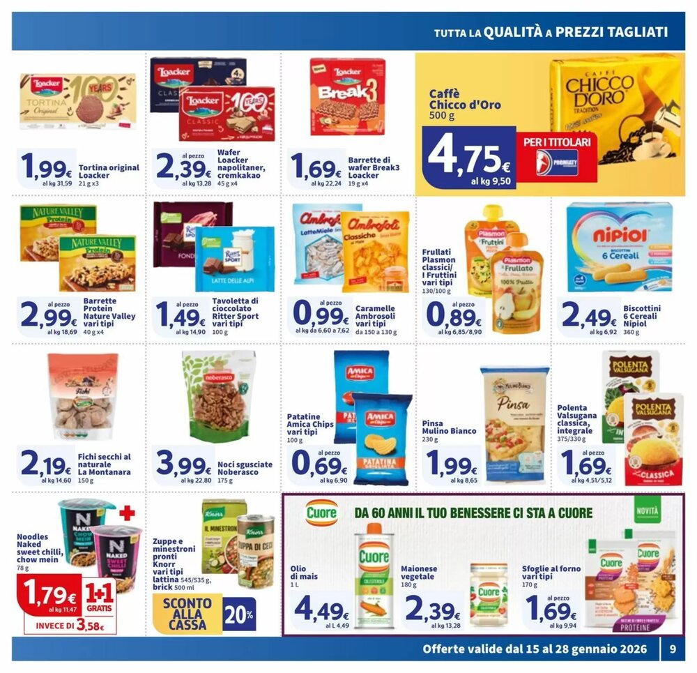 Volantino promozionale Sigma  valide dal 15/01/2026 - Pagina 9.