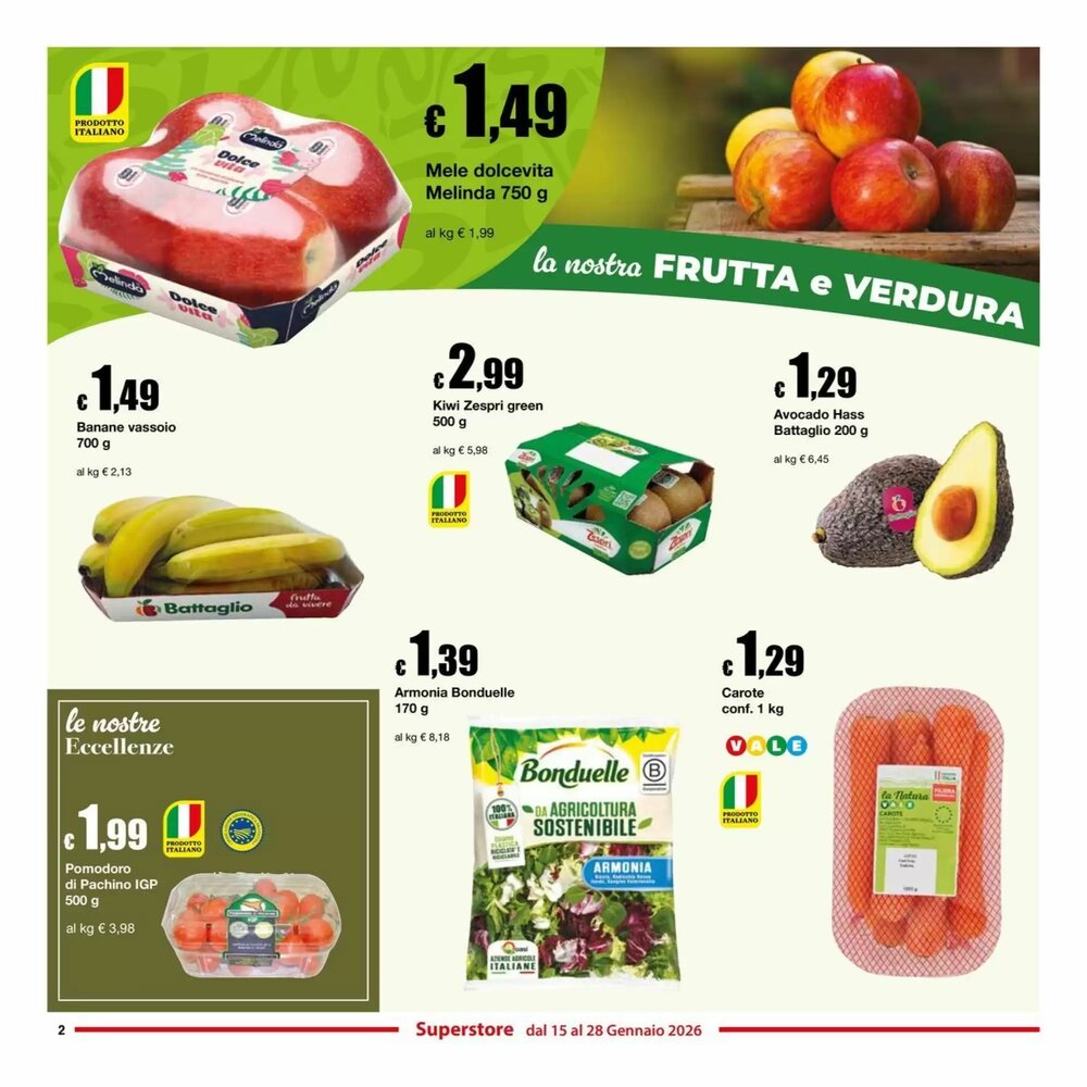 Volantino promozionale Sì con te  valide dal 15/01/2026 - Pagina 2.
