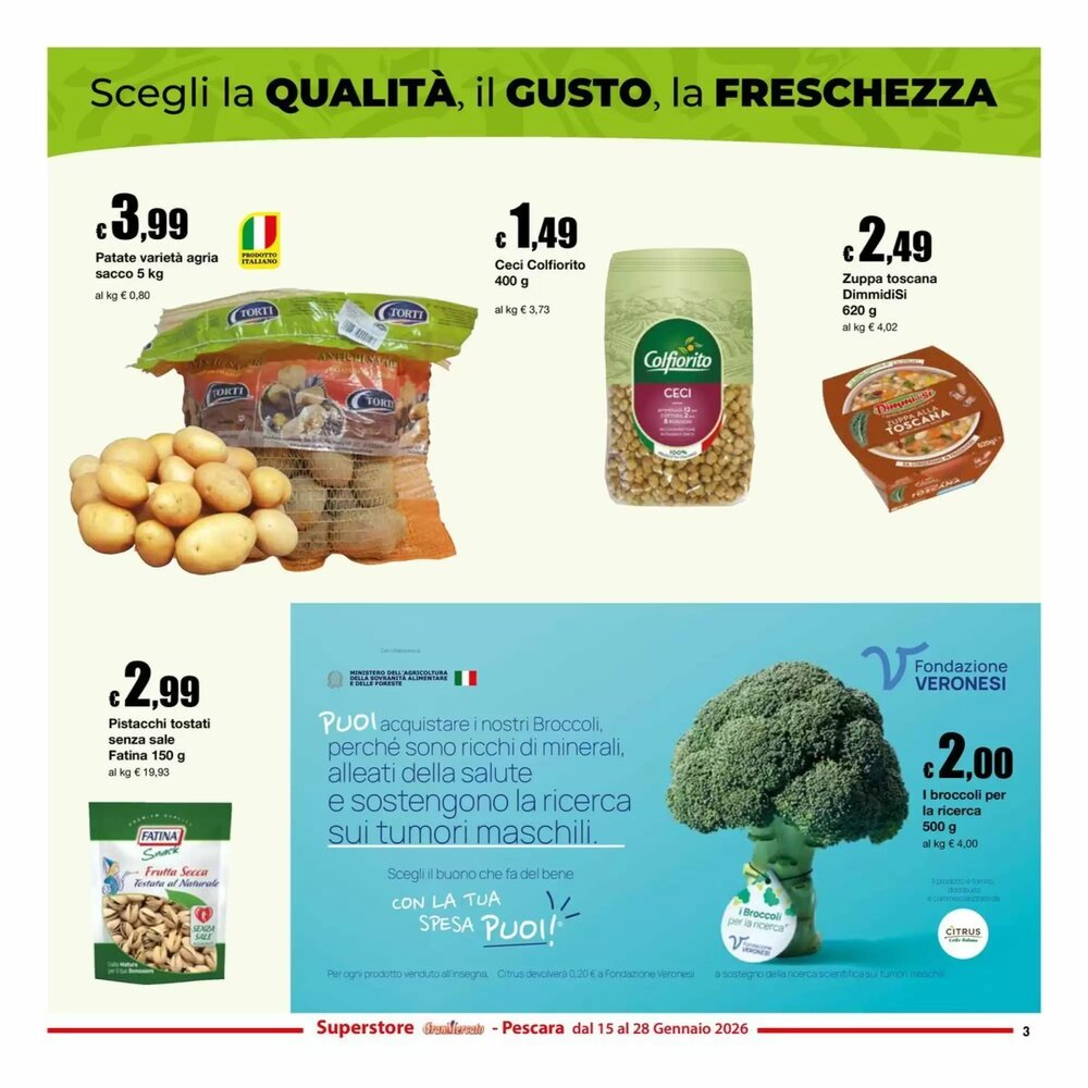 Volantino promozionale Sì con te  valide dal 15/01/2026 - Pagina 3.