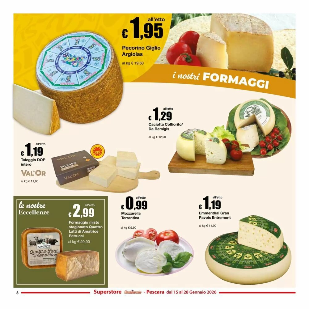 Volantino promozionale Sì con te  valide dal 15/01/2026 - Pagina 8.