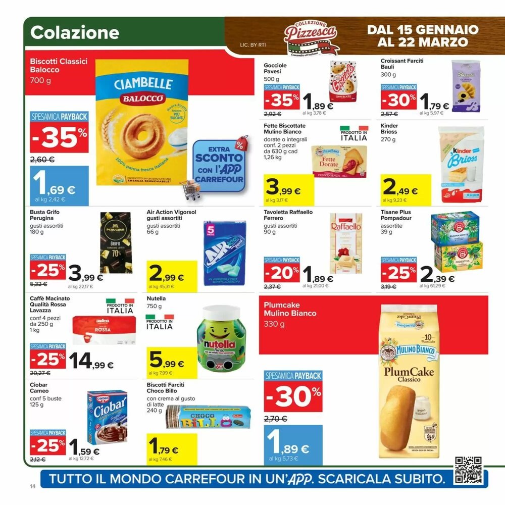 Volantino promozionale Carrefour Iper  valide dal 15/01/2026 - Pagina 14.