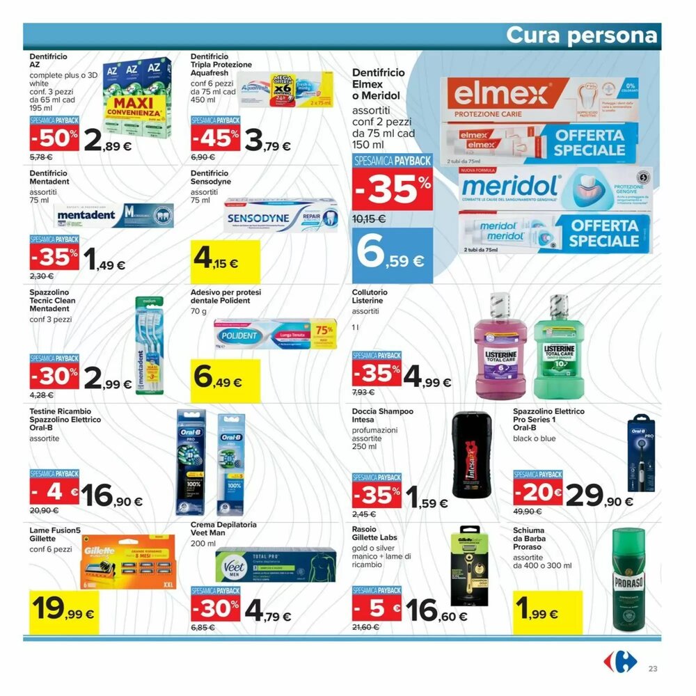 Volantino promozionale Carrefour Iper  valide dal 15/01/2026 - Pagina 23.