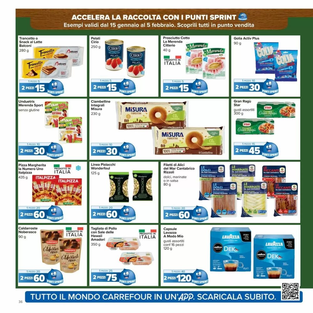 Volantino promozionale Carrefour Iper  valide dal 15/01/2026 - Pagina 36.
