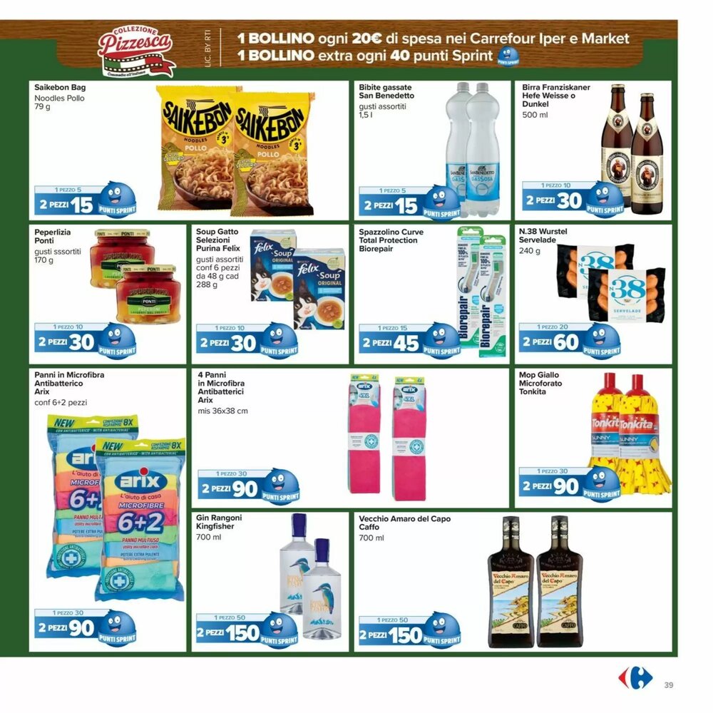Volantino promozionale Carrefour Iper  valide dal 15/01/2026 - Pagina 39.