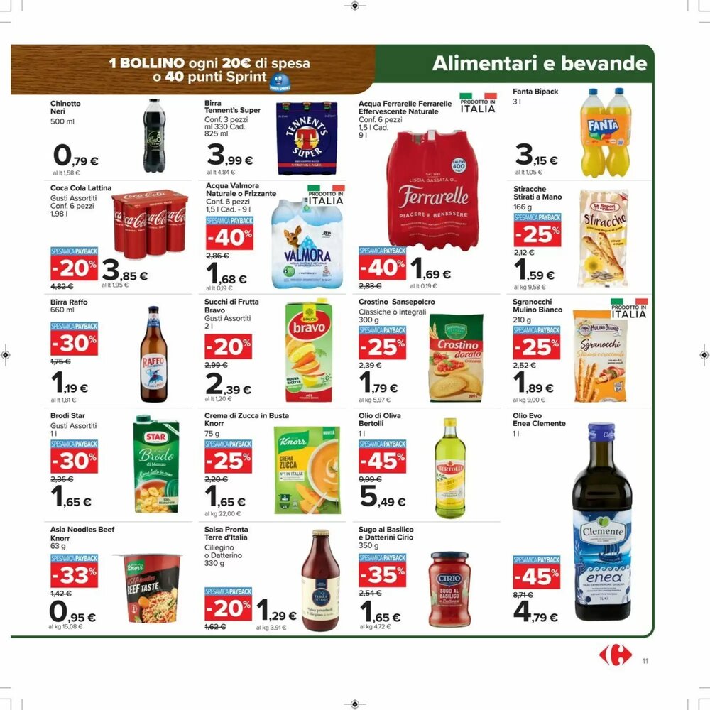 Volantino promozionale Carrefour Market  valide dal 15/01/2026 - Pagina 11.