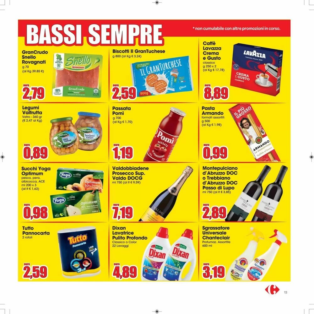 Volantino promozionale Carrefour Market  valide dal 15/01/2026 - Pagina 13.