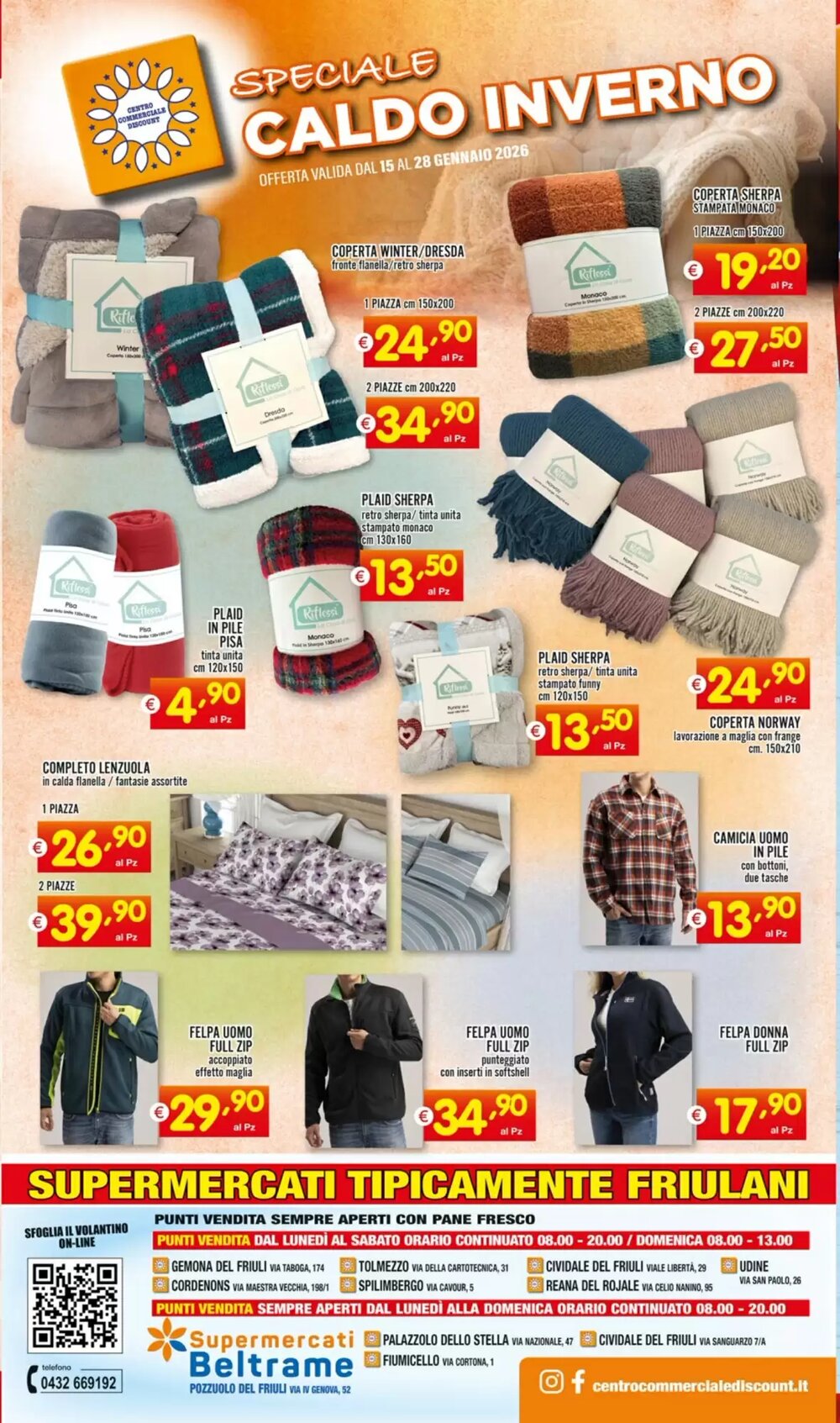 Volantino promozionale Centro Commerciale Discount  valide dal 15/01/2026 - Pagina 10.