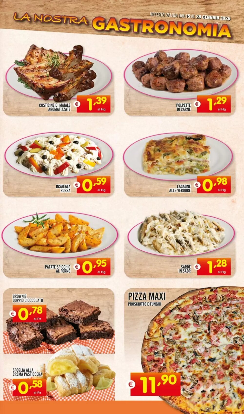 Volantino promozionale Centro Commerciale Discount  valide dal 15/01/2026 - Pagina 7.