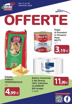 Volantino promozionale Docks Cash&Carry  valide dal 15/01/2026 - Pagina 1.