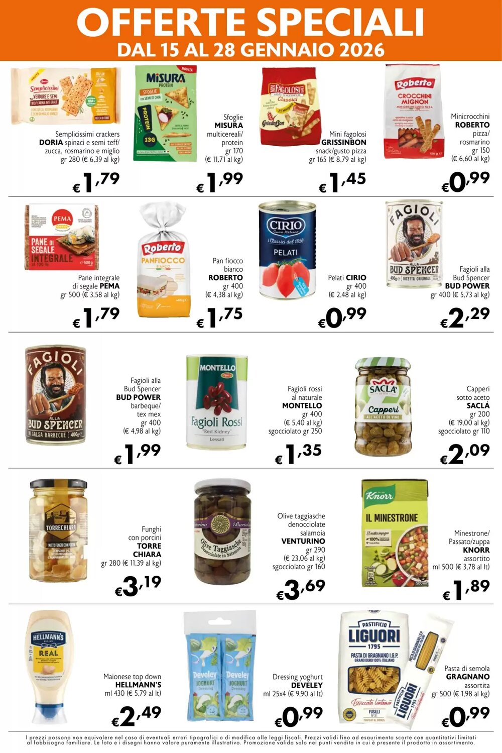 Volantino promozionale Eurospesa  valide dal 15/01/2026 - Pagina 4.