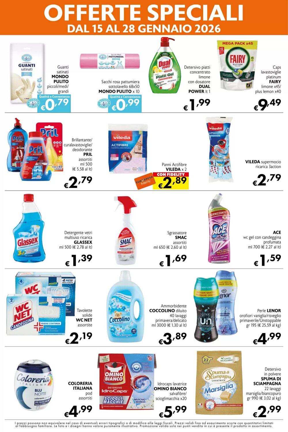 Volantino promozionale Eurospesa  valide dal 15/01/2026 - Pagina 6.