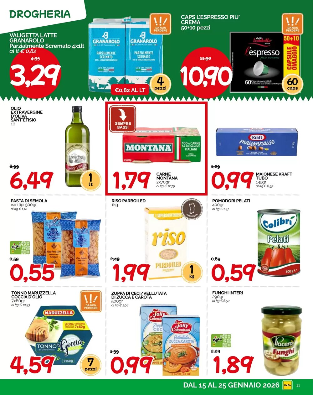 Volantino promozionale Hardis  valide dal 15/01/2026 - Pagina 11.