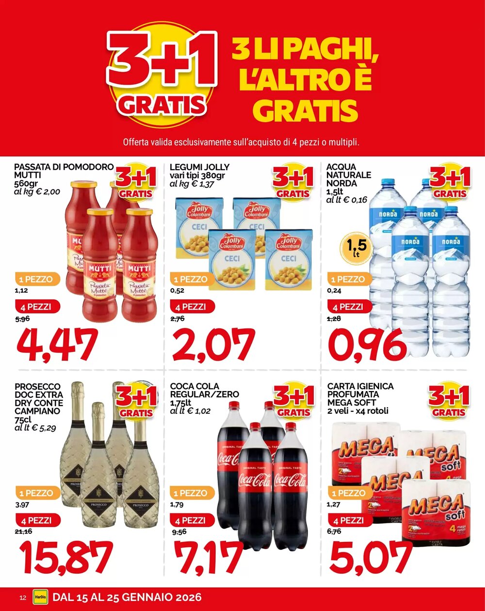 Volantino promozionale Hardis  valide dal 15/01/2026 - Pagina 12.