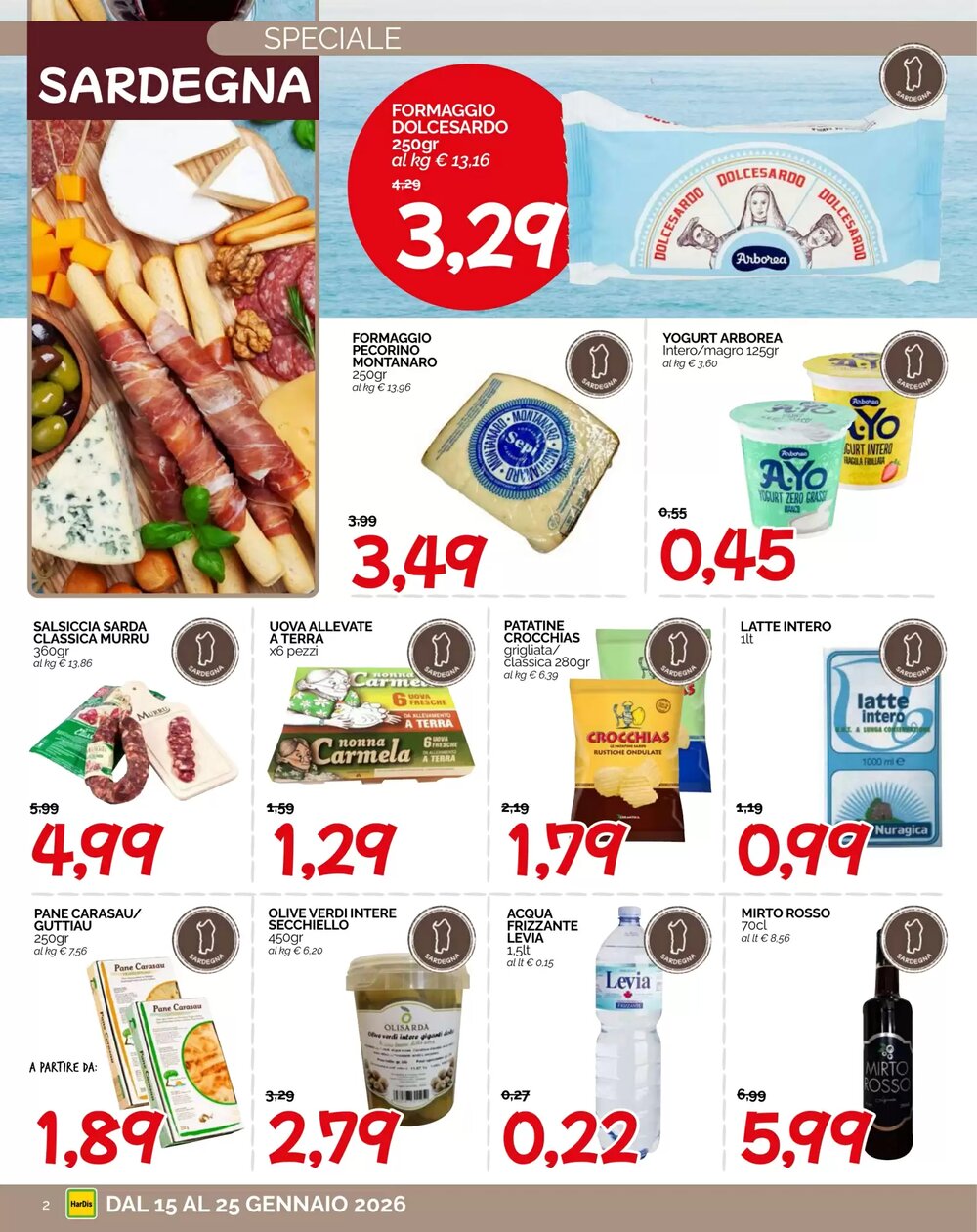 Volantino promozionale Hardis  valide dal 15/01/2026 - Pagina 2.