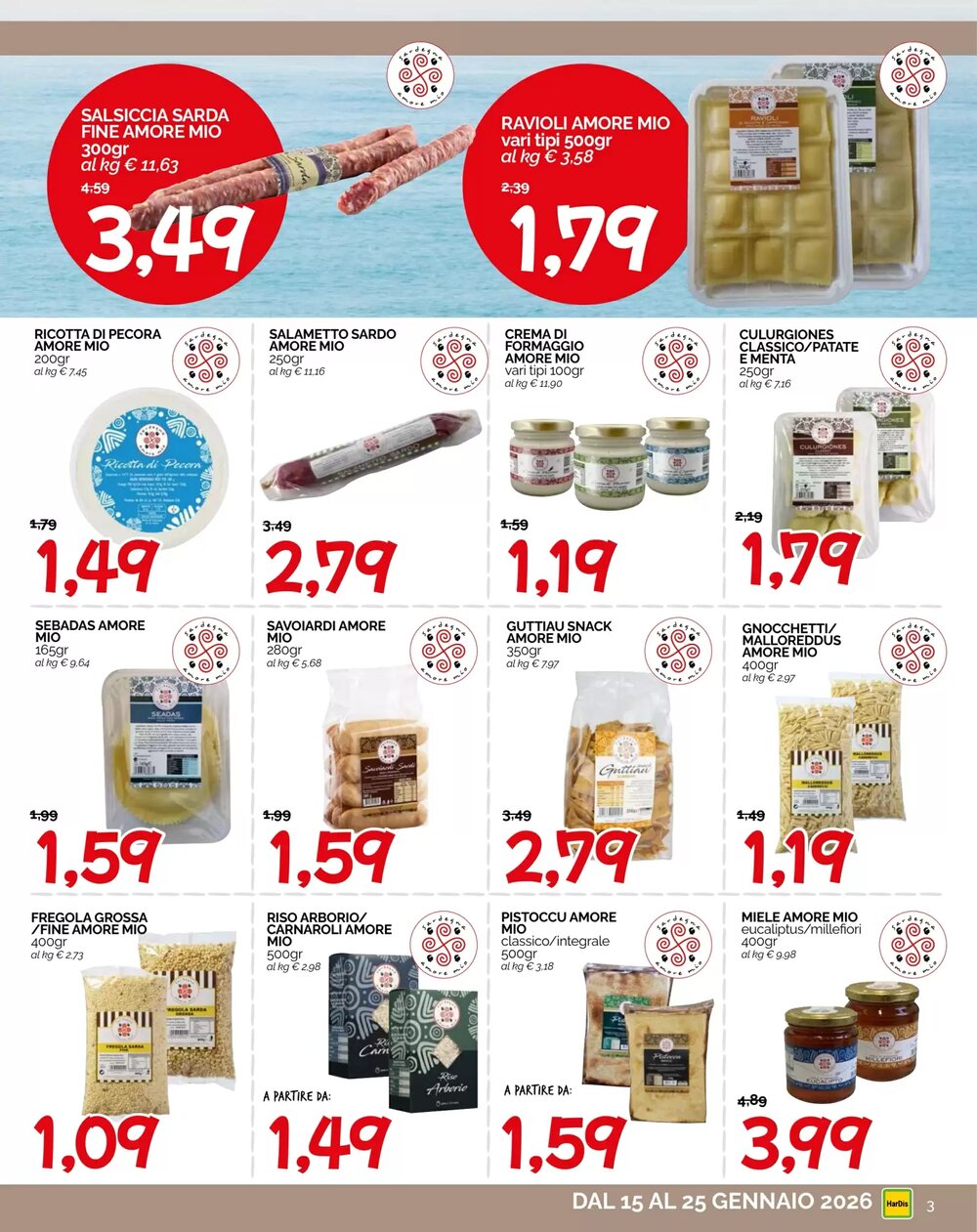 Volantino promozionale Hardis  valide dal 15/01/2026 - Pagina 3.