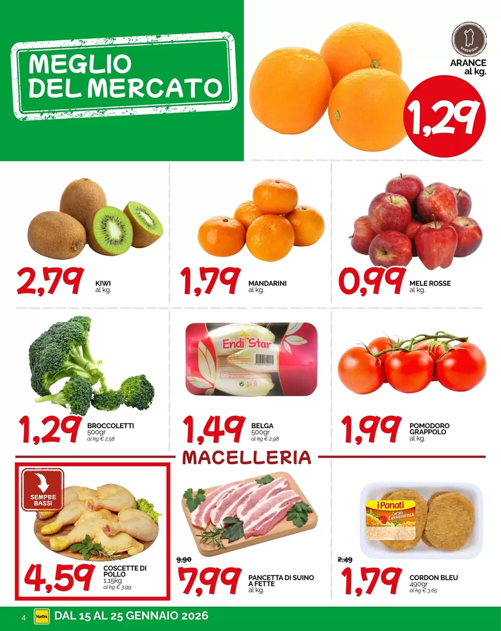 Volantino promozionale Hardis  valide dal 15/01/2026 - Pagina 4.