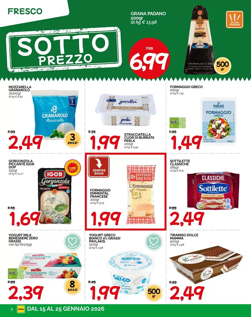 Volantino promozionale Hardis  valide dal 15/01/2026 - Pagina 6.
