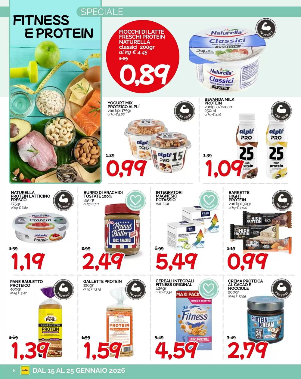 Volantino promozionale Hardis  valide dal 15/01/2026 - Pagina 8.