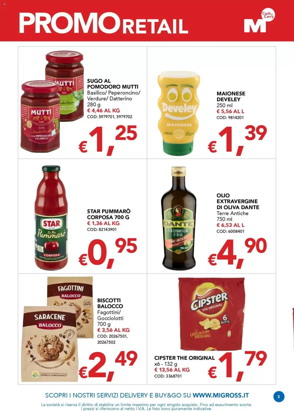 Volantino promozionale Migross Supermercati e Market  valide dal 15/01/2026 - Pagina 3.