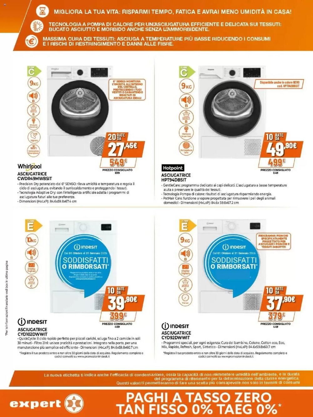 Volantino promozionale Expert  valide dal 15/01/2026 - Pagina 18.