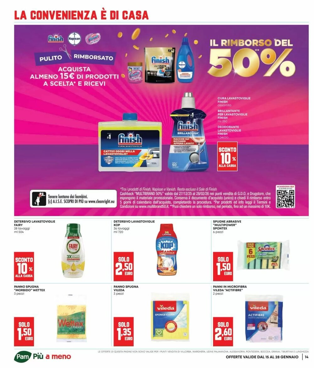 Volantino promozionale Panorama  valide dal 15/01/2026 - Pagina 14.