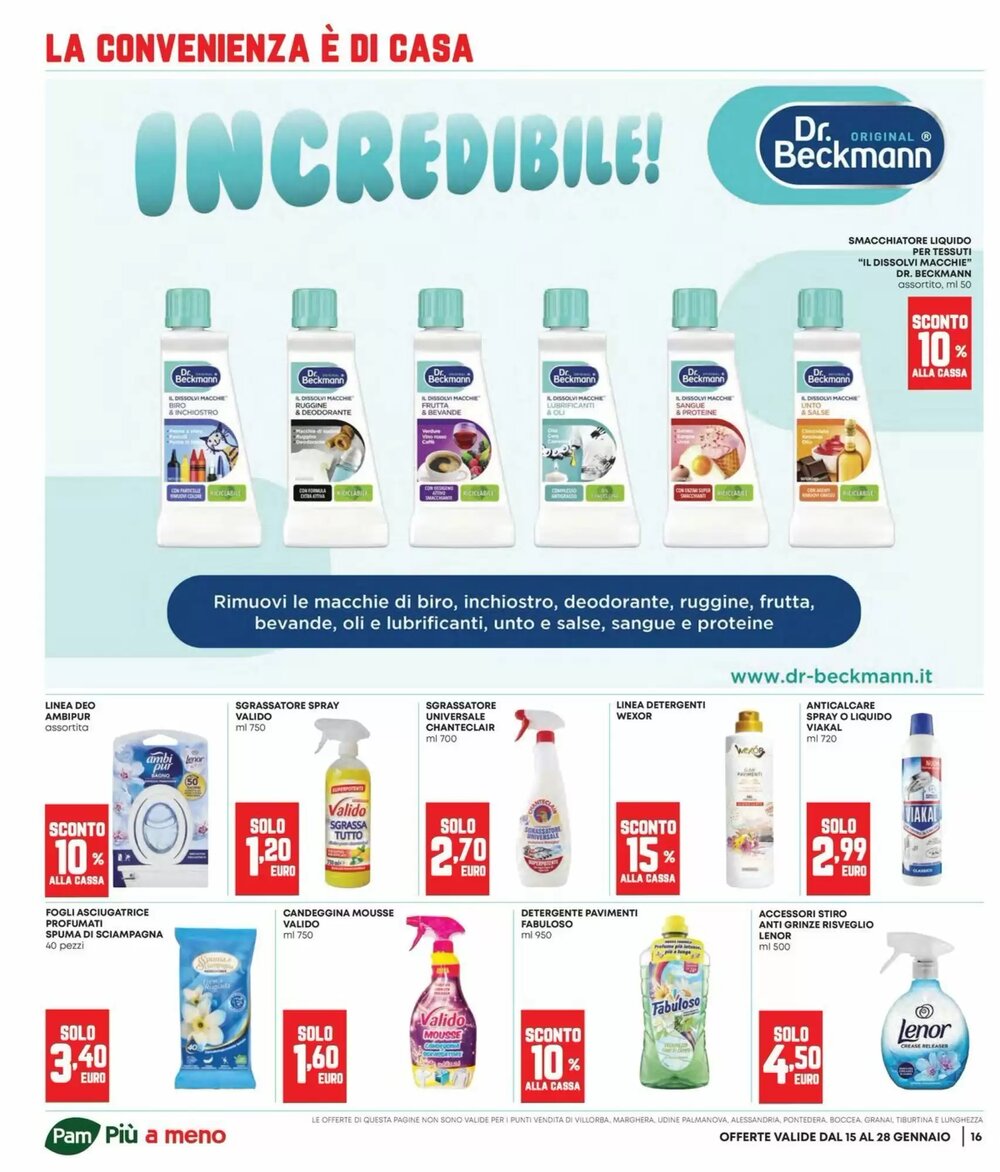 Volantino promozionale Panorama  valide dal 15/01/2026 - Pagina 16.