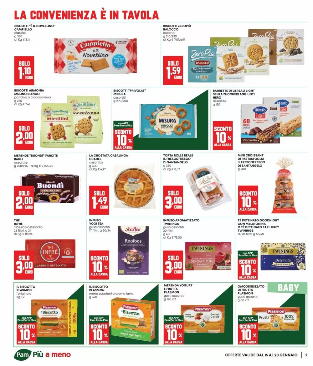 Volantino promozionale Panorama  valide dal 15/01/2026 - Pagina 2.