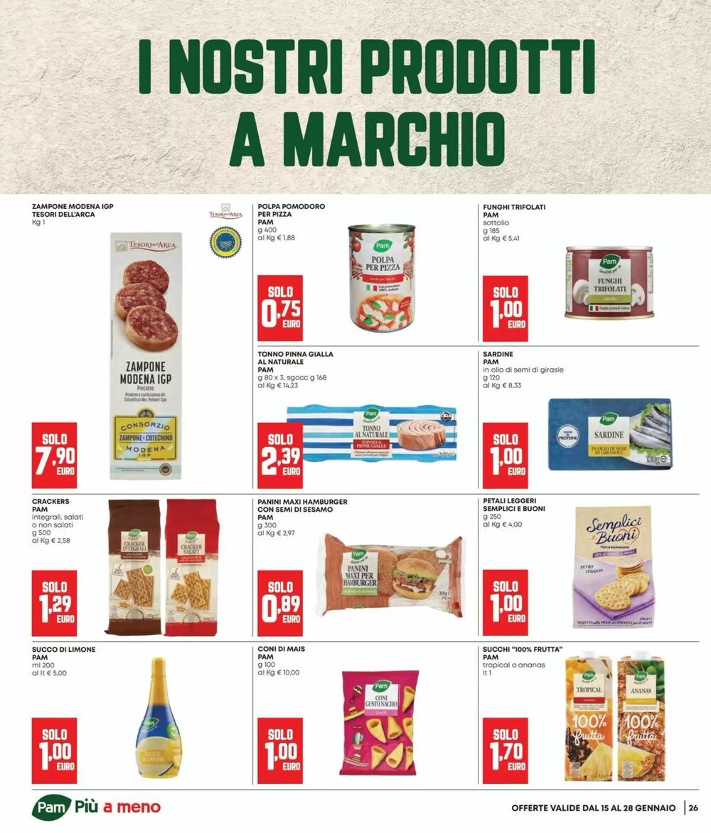 Volantino promozionale Panorama  valide dal 15/01/2026 - Pagina 26.
